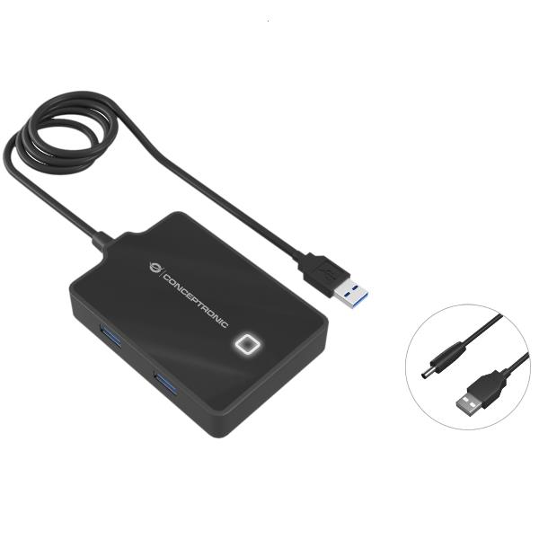 HUBBIES 4-PORT USB 3.0 HUB