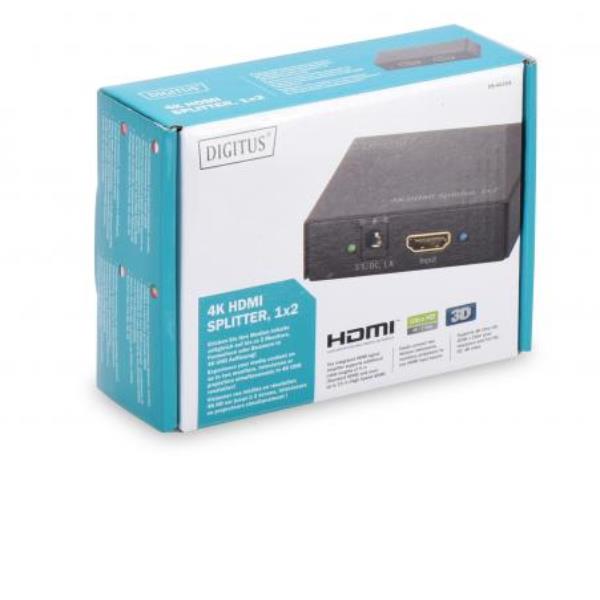 CONMUTADOR 4K HDMI 1X2