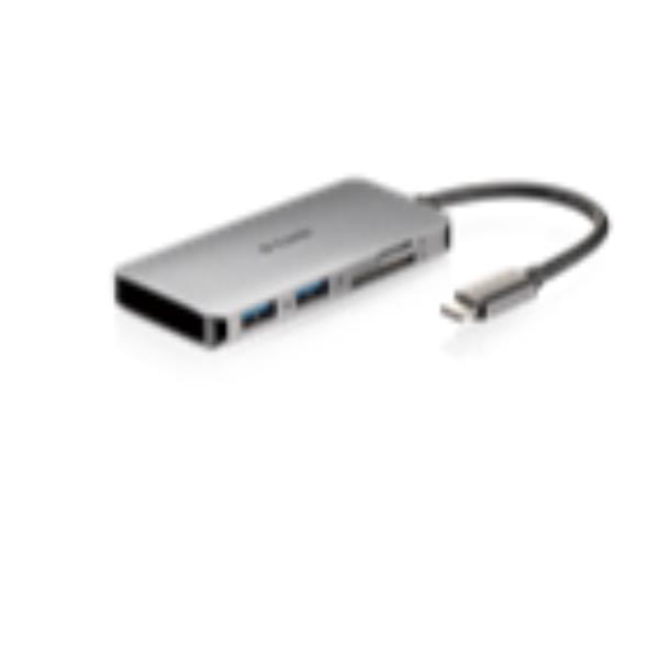 HUB USB-C T 2USBA 1USBC HDMI SD