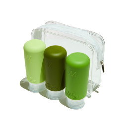 MUITOMAS SET 3PCS TRAVEL BOTTLES GN