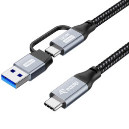 2 IN 1 USB 3.2 GEN 2X2 C TO C/A CAB