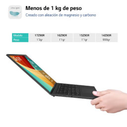 GRAM 15  I7 16GB RAM 512GB SSD