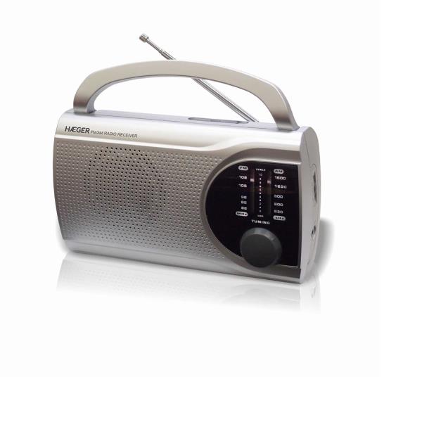 HAEGER SURROUND RÃDIO AM/FM - AC/DC