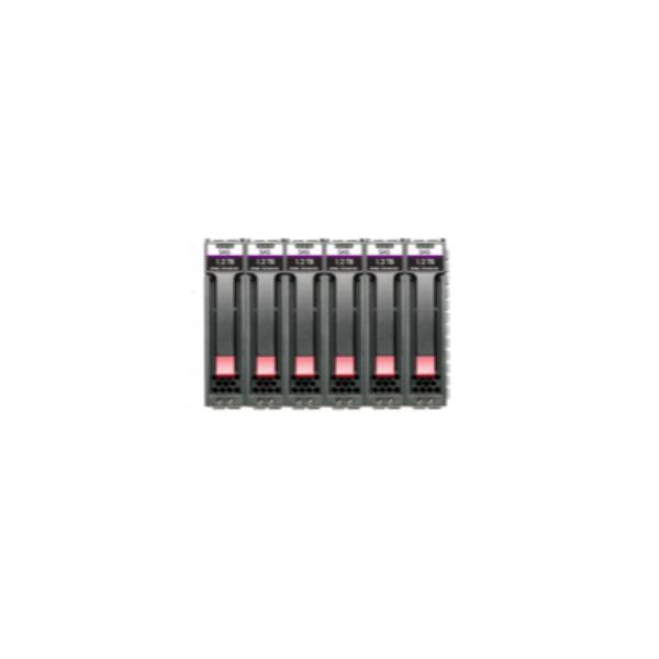 HPE MSA 10.8T SAS 10K SFF M2 6PK HD