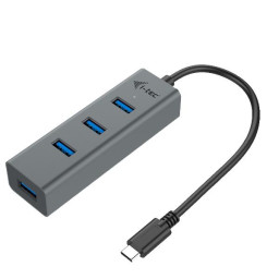 USB-C HUB CON 4 PUERTOS USB 3.0 CON