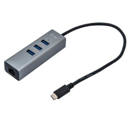 USB-C HUB CON 3 PUERTOS USB 3.0 Y E
