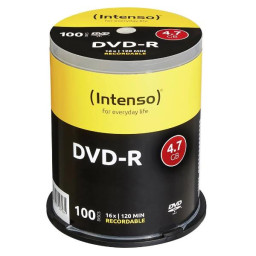 DVD-R 4,7 GB VELOCIDAD 16X  100U