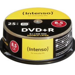 DVD+R 5,5 GB VELOCIDAD8X DOBLE CAPA