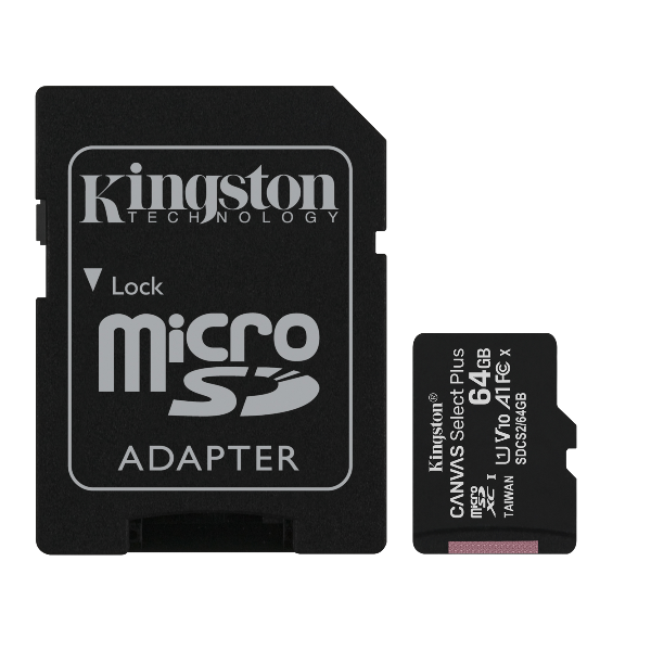 64GB MSD CSPLUS 100R A1 C10 + ADP