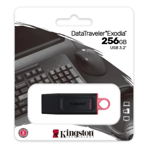 256GB USB 3.2 EXODIA PINK