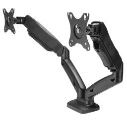 DUAL DISPLAY GAS-SPRING DESKTOP