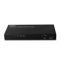 2-PORT HDMI 8K60 SPLITTER + AUDIO