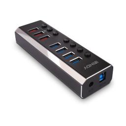 4 PORT USB 3.0 HUB QUICK CHARGE