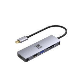 HUB TIPO C 3.1 HDMI 4K ALUMINIUM