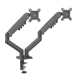 SOPORTE 2 BRAZOS NEGRO