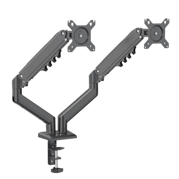 SOPORTE 2 BRAZOS NEGRO