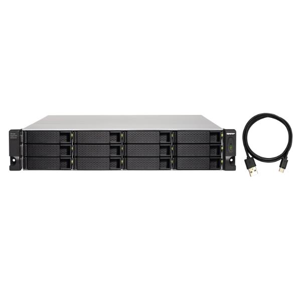 12-BAY 2U RACKMOUNT USB-C 3.1