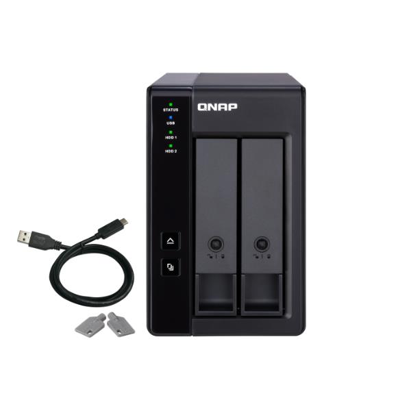 2-BAY 3.5  SATA HDD USB 3.1 GE