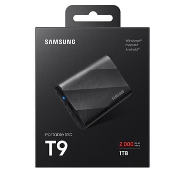 EXTERNAL PSSD T9 BLACK 1TB