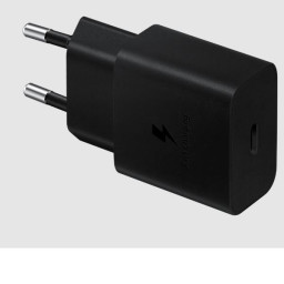 CARGADOR 15W SIN CABLE USB-C BLACK