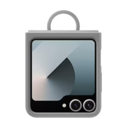 FUNDA DE SILICONA GRIS FLIP 6