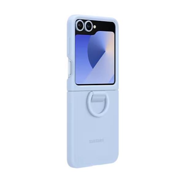 FUNDA SILICONA AZUL CELEST FLIP 6