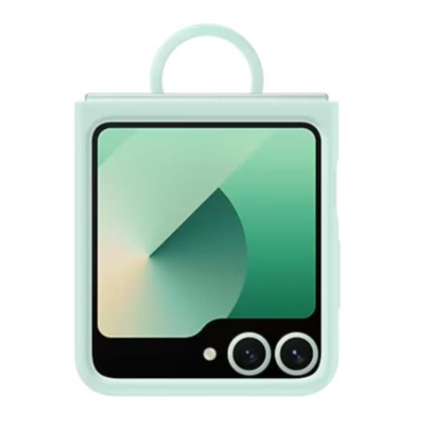 FUNDA SILICONA VERDE MENTA FLIP 6