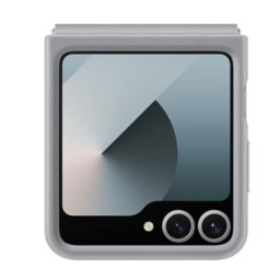 FUNDA DE ECOPIEL GRIS FLIP 6
