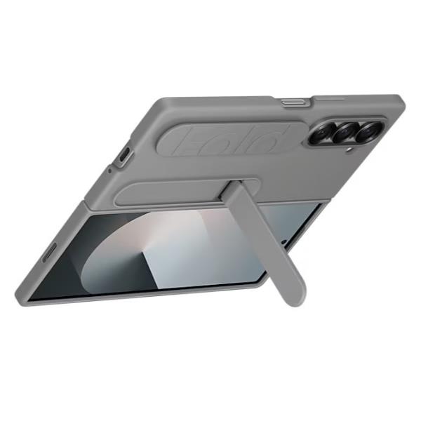 FUNDA CON AGARRE GRIS FOLD 6