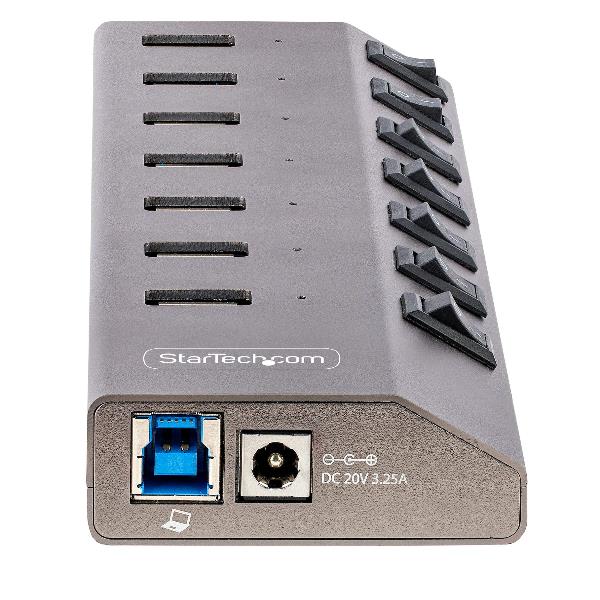 HUB USB-C DE 7 PUERTOS BC 1.2