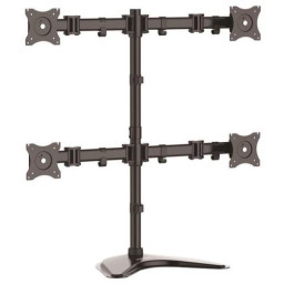 BASE SOPORTE AJUSTABLE 4 MONITORES