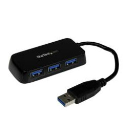 HUB USB 3.0 4 PUERTOS NEGRO