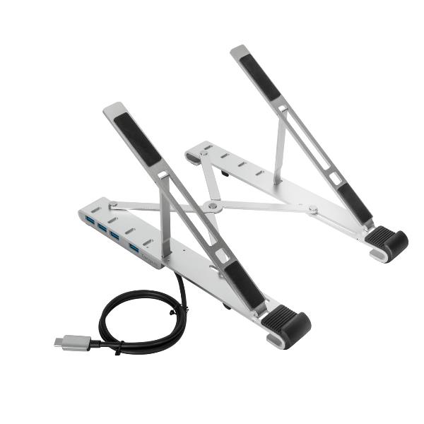 PORTABLE STAND WITH INTEGRATED HUB
