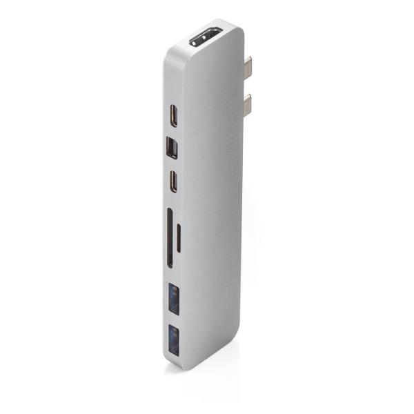 HUB USB-C HYPER PRO 8 EN 2 - GRIS