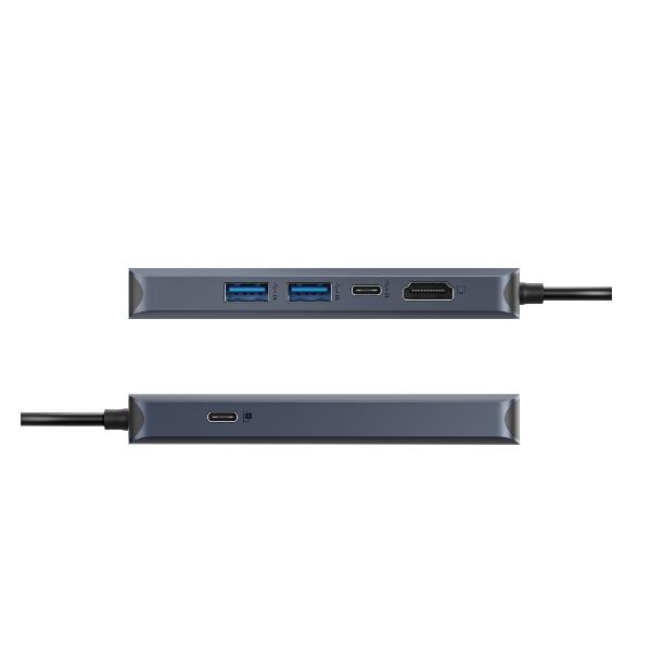 HUB USB-C 6 PUERTOS