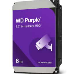 HDD PURPLE 6TB 3.5 SATA 6GBS 256MB