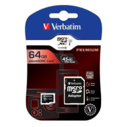 MICRO SDHC 64G CL10 ADAPTER PREMIUM