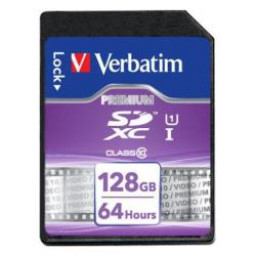 VERBATIM PREMIUM SDXC C10/U1 128GB