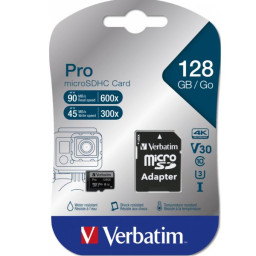 SDXC CARD U3 C10 128GB + ADAPTOR