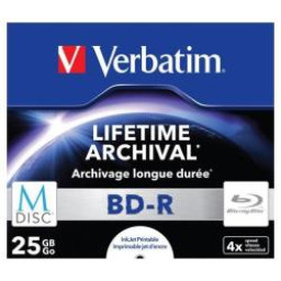 M-DISC BD-R 4X PRINTABLE 5 PACK JC