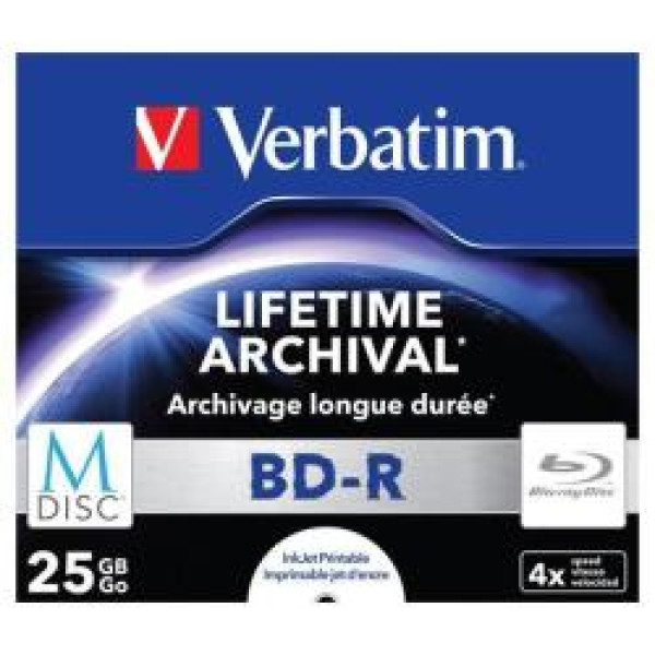M-DISC BD-R 4X PRINTABLE 5 PACK JC
