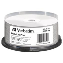 BD-R 50GB 6X 25PACK SPINDLE