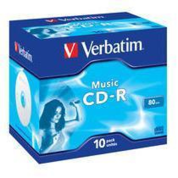 CD-R AUDIO 80MIN PACK10 MUSIC LIFE