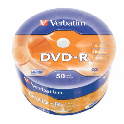 DVD-R AZO 4.7GB 16X MATT SILVER 50U