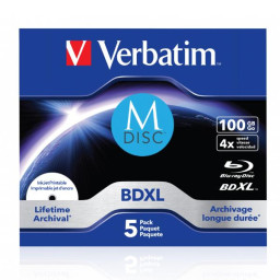 M-DISC BD-R 100GB 4X INKJET 5U