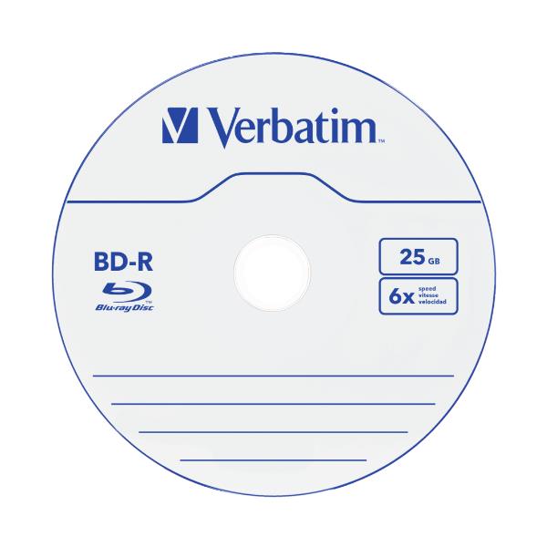 BD-R SL 25GB 6X 5PACK JEWEL CASE