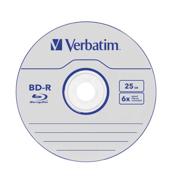 BD-R SL DATALIFE 25GB 6X 25PACK