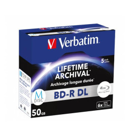 MDISC BD-R DL PACK5 JEWEL